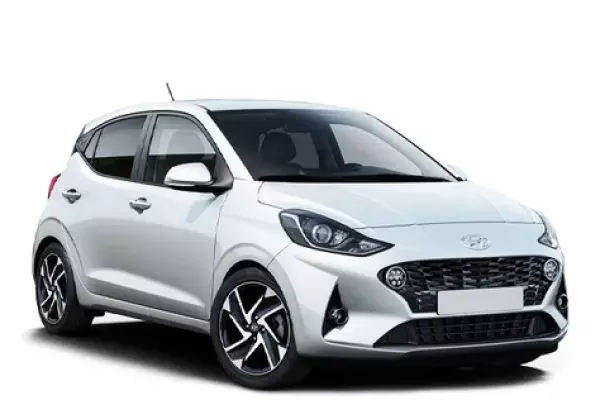 Hyundai i10 for rent in Iceland
