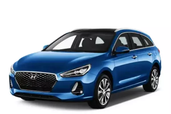 Hyundai i30 for rent in Iceland