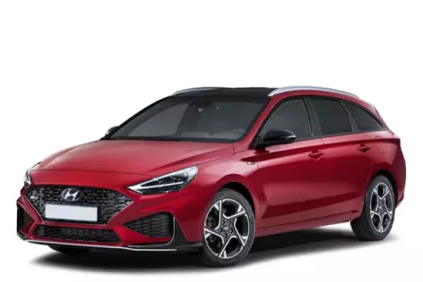 Hyundai i30 for rent in Iceland