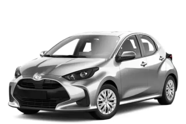 Toyota Yaris for rent in Iceland